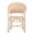 良顺三件套藤椅子单人靠背真藤椅家用休闲椅椅阳台露台室内茶几组合椅 单椅子（43坐高）