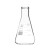 RICH LAB 申玻玻璃三角烧杯烧瓶125/250/500ml锥形刻度烧杯量杯加厚耐高温 100ml