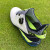 美津浓（MIZUNO）高尔夫球鞋 男士新款防水无钉鞋WAVE HAZARD PRO BOA系列  51GM2270-35 白藏青色 41（255）