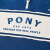 波尼（PONY）PONY波尼 明星同款立领套衫男女字母休闲运动半拉链卫衣233U2GS53 藏青色 S