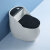 高特（GOTE）德国卫浴创意蛋形马桶彩色黑白灰色坐便器虹吸式节水防臭座便器 黑白双色 250坑距