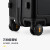 地平线8号（LEVEL8）行李箱男女密码学生登机箱20英寸旅行者系列经典PC万向轮拉杆箱黑