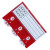 苏识JSP24计数磁性标签 三轮计数特强磁5.5*7.5 ( 颜色：红色) 货架标牌磁性标签仓库标识牌库房记数卡10个装