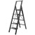 肯泰（KENTAI）梯子家用折叠人字梯多功能爬梯加厚铝合金伸缩梯五步工程梯A4-H5
