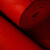 冰禹 BYlj-146 耐磨加厚一次性地毯 展会婚庆迎宾地垫 楼梯过道商用地毯(多拍不裁断) 红色1.5×10m 厚5mm
