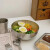 久环韩式不锈钢冷面碗商用蔬菜水果沙拉碗大号拌饭大碗餐具家用泡面碗 冷面碗20cm（本色） 无规格