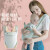 ipoosi婴儿背带背娃抱娃神器前后两用小月龄新生儿宝宝横抱前抱式 防护帽+口袋