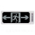 桂安消防应急灯具LED安全出口疏散指示灯具应急方向标志3C认证 桂安 双面双向