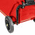 中典LJT2214 新国标大号脚踏分类垃圾桶饭店酒店物业环卫商用大垃圾桶 红色120L-有害垃圾
