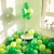 孩派（HihgParty）亚光气球100个婚礼装饰求婚生日布置结婚开业会场派对儿童气球 果绿＋深绿＋绿（100）个