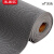 采易乐 PVC镂空防滑地垫 泳池浴室厕所S型网格防水垫 灰色1.2米*1米（3.5mm厚）08457