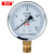 富仪 Y-60 压力表水压表 径向指针式自来水空气压力测量油压表 0-1.6MPA 