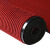 上陶鲸 PVC双条纹地垫 防滑吸水脚垫楼梯走廊玄关地毯门垫 暗红色1.6*1m（要几米长拍几件）
