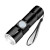 鑫斯特 USB充电迷你手电筒 携便式铝合金小手电应急照明电筒 【黑色】