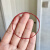 【小幸运】手工编织0.7mm超细本命年红绳手链可调节彩侣素绳 极细【大红色】手链