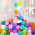 孩派（HihgParty）亚光气球100个婚礼装饰求婚生日布置结婚开业会场派对儿童气球 果绿＋深绿＋绿（100）个