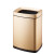 邦道尔  塑料盖 开口 酒店垃圾桶 长方形垃圾桶 SF40-F01（砂银钢）40L SF6-F01(香槟金)6L