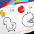 美阳阳儿童画画本宝宝阶梯涂色书2-3-4-5岁幼儿园涂鸦填色绘图画册6 宝宝阶梯涂色全套6本（不送画笔