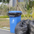 锐明凯 大号垃圾袋加厚商用厨房物业塑料袋黑色平口式大量垃圾袋批发 平口式[55*60cm],3.2丝，加厚款，1只