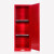 和崟 安全柜防爆柜 22加仑红色易燃液体存储柜 危化品储存柜化学药品柜试剂柜