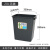 盛方拓 垃圾桶20L无盖 工业物业商用垃圾箱厨房纸篓20升（默认发灰色）