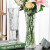 九月生 花瓶北欧风富贵竹康乃馨玫瑰百合满天星插花瓶玻璃客厅装饰摆件