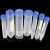 冰禹 BY-3073  实验器材 塑料离心管带刻度  EP管种子瓶 子弹头塑料离心管 50ML按盖（50个）