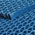 塑料PVC镂空防滑垫可剪裁地垫门厅防滑垫浴室厕所防滑隔水垫 蓝色 中厚4.5毫米  40厘米X90厘米