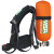 梅思安（MSA）AX2100升级款 AX2300自给式空气呼吸器 10240486 含G1面罩+6.8L碳纤维带瓶表气瓶 1套