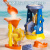 麦乐宝  MAILIPOX儿童沙滩玩具套装大号宝宝海边戏水玩沙工具铲沙挖沙铲子和桶推车 6件套【小沙滩桶套装】