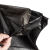 曦巢 工业垃圾袋大号小号回收背心袋55*83cm 100只常规黑色塑料袋商用物业酒店干湿分类垃圾桶袋