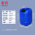 朋侪 堆码桶 5L蓝色 加厚塑料桶 堆码废液包装桶