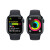 苹果（Apple）Watch Series 9 苹果手表s9运动电话智能手表 铝金属表壳男女通用款 【S9】午夜色 运动型表带 S/M GPS款 41毫米