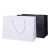 稳斯坦 WST3008 包装袋 （5个）牛皮纸手提袋 白卡纸袋 商务礼品袋 黑卡竖排26*30+8