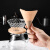 CLITON手冲咖啡滤纸美式咖啡机扇形过滤网兼V60锥形系列滴滤杯 [小号]滤纸 原浆款(100张)