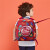 kocotree树幼儿园书包女童男宝宝可爱儿童卡通小背包潮版 红色恐龙-小码（1-3岁）