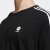 阿迪达斯 （adidas）夏季黑色男装透气运动上衣休闲短袖圆领T恤HD4666