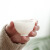 德化白瓷茶杯 手工薄胎品茗杯闻香杯主人杯 陶瓷功夫小茶杯小茶碗 白瓷 手工敞口杯