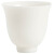 德化白瓷茶杯 手工薄胎品茗杯闻香杯主人杯 陶瓷功夫小茶杯小茶碗 白瓷 手工敞口杯
