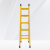 京顿梯子绝缘梯折叠人字梯伸缩直梯关节梯电力工程梯玻璃钢爬楼梯2米（展开4米）