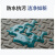 卫洋WYS-2006 泡沫拼接地垫 蓝色60*60*1cm 商用防滑地板垫子