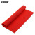 安赛瑞 走道防滑地垫 可裁剪走道垫  宽1.2m长10m厚5mm 红色 12287