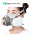 LISM6200防毒面具套装防尘防护半面罩防毒气口罩化工气体防 36200+709 3M6502主体 M