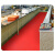 海斯迪克 HKZX-10 PVC镂空防滑垫 S形塑料地毯浴室地垫 红色1.8*15m厚4.5mm