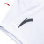 安踏速干套装丨男运动背心七分裤跑步套装运动训练服两件套 纯净白+基础黑-3 S/男165