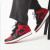 耐克（NIKE）【潮】Air Jordan aj1板鞋男女新款高帮休闲跑步运动耐磨篮球鞋 554725/554724-074/黑红小禁穿 42