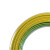 津达 电线电缆 ZR-BVR120平方 国标家装照明铜芯电线 阻燃单芯多股软线 110米 双色地线