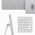 苹果（apple）iMac m3芯片24英寸2023款一体机台式电脑 银色 M3芯片【8核+8核】 16G+ 1TB
