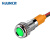 汇君（HUNJUN）6mmLED防水金属指示灯小型带线电源工作信号指示灯 绿光3-8V
