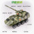 翊玄玩具 坦克玩具军事模型合金仿真卡车装甲导弹车儿童男孩宝宝玩具汽车 运兵装甲车